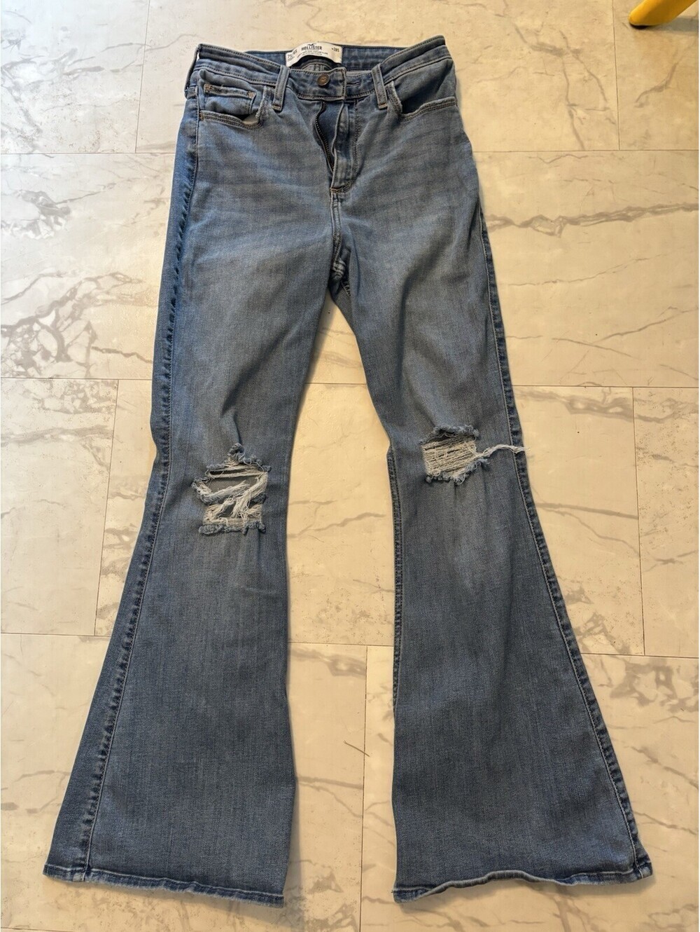 HOLLISTER California Curvy High-Rise VINTAGE Flare Soft Stretch 7s/6S W-28S